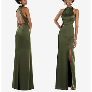 Dessy Collection | Dresses | Dessy Olive Green Satin | Poshmark Dessy Collection | Dresses | Dessy Olive Green Satin | Poshmark